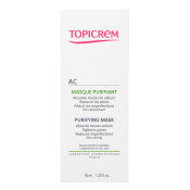Topicrem AC Purifying Mask čistiaca maska pre mastnú pleť 50 ml
