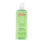 Topicrem AC Purifying Cleansing Gel oczyszczający żel do twarzy do tłustej skóry 400 ml