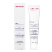 Topicrem Calm+ Light Soothing Cream pleťový krém s hydratačním účinkem 40 ml