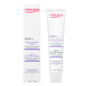 Topicrem Calm+ Rich Soothing Cream vyživující krém s hydratačním účinkem 40 ml