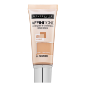 Maybelline Affinitone Hydrating tone-on-tone Foundation tekući make-up s hidratantnim učinkom 09 Opal Rose 30 ml