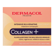 Dermacol Collagen+ Intensive Rejuvenating Night Cream krem do twarzy z formułą przeciwzmarszczkową 50 ml