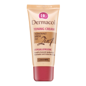 Dermacol Toning Cream 2in1 tónujúce a hydratačné emulzie pre zjednotenie farebného tónu pleti Caramel 30 ml