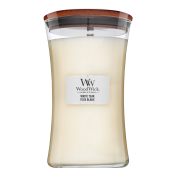 Woodwick White Teak vonná svíčka 610 g