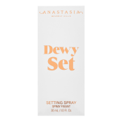 Anastasia Beverly Hills Mini Dewy Set fijador de maquillaje en spray para piel unificada y sensible Coconut-Vanilla 30 ml