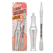 Benefit 2 Brow Bigshots подаръчен комплект за подстригване на вежди 4 Warm Deep Brown 7 ml + 0,08 g