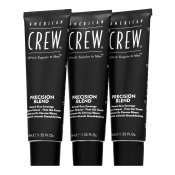 American Crew Precision Blend Natural Gray Coverage barva na vlasy pro muže Medium Ash 5-6 3 x 40 ml