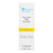 The Organic Pharmacy Four Acid Peel 5% Serum serum cu efect exfoliant pentru o piele mai luminoasa 30 ml