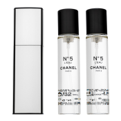 Chanel No.5 L'Eau - Twist and Spray Eau de Toilette for women 3 x 20 ml