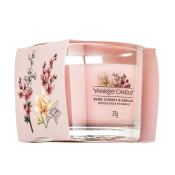 Yankee Candle Pink Cherry Vanilla votivní svíčka 37 g