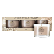 Yankee Candle Warm Cashmere lumânare votiv 3 x 37 g