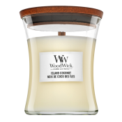 Woodwick Island Coconut scented candle 275 g