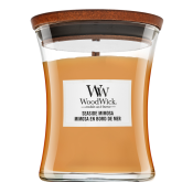 Woodwick Seaside Mimosa lumânare parfumată 275 g