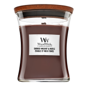 Woodwick Smoked Walnut & Maple scented candle 275 g