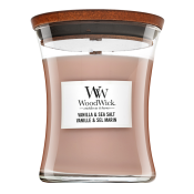 Woodwick Vanilla & Sea Salt vonná svíčka 275 g