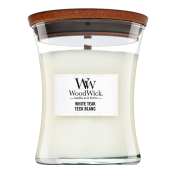 Woodwick White Teak vonná svíčka 275 g