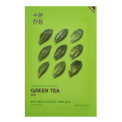 Holika Holika Pure Essence Mask Sheet Green Tea mascheraviso in tessuto contro arrossamento 23 g