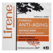 Lirene Formuła Anti-Aging Cream Sequoia & Ginger vyživující krém proti vráskám 50 ml