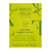 Marlies Möller Marlies Vegan Pure! Solid Melissa Shampoo tuhý šampon s vyživujícím účinkem 100 g