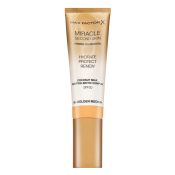 Max Factor Miracle Second Skin Hybrid Foundation SPF20 dlouhotrvající make-up s hydratačním účinkem 06 Golden Medium 30 ml