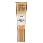 Max Factor Miracle Second Skin Hybrid Foundation SPF20 dlouhotrvající make-up s hydratačním účinkem 07 Neutral Medium 30 ml