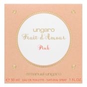 Emanuel Ungaro Fruit d'Amour Pink toaletní voda pro ženy 30 ml