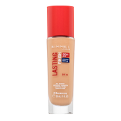 Rimmel London Lasting Finish 25HR SPF20 Full Coverage Lightweight Foundation tekutý make-up pro sjednocenou a rozjasněnou pleť 210 30 ml