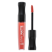 Rimmel London Stay Matte Liquid Lip Colour tekutá rtěnka 600 Coral Sass 5,5 ml