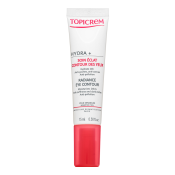 Topicrem HYDRA+ Radiance Eye Contour crema illuminante per gli occhi 15 ml