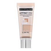 Maybelline Affinitone Hydrating tone-on-tone Foundation tekući make-up s hidratantnim učinkom 24 Golden Beige 30 ml