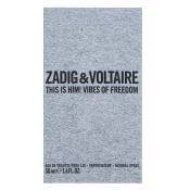 Zadig & Voltaire This is Him! Vibes Of Freedom woda toaletowa dla mężczyzn 50 ml