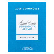 Adolfo Dominguez Agua Fresca Bergamota Ambar Eau de Toilette for men 120 ml