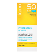 Lirene Protection Power Moisturizing Cream krém na opalování na obličej 50 ml