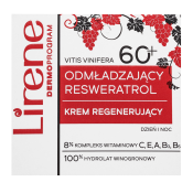 Lirene Resveratol Regenerating Cream 60+ regenerační krém proti vráskám 50 ml