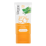Lirene Protective Face Emulsion SPF50 krém na opalování na obličej 50 ml