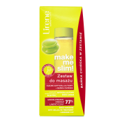 Lirene Make Me Slim! Anti-Cellulite Oil + Massage Cup masážní olej proti celulitidě 100 ml