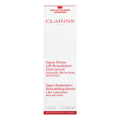 Clarins Super Restorative Remodelling Serum aktivní sérum pro vyhlazení kontur obličeje 30 ml
