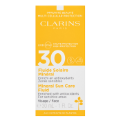 Clarins Sun Care krema za sunčanje Mineral Fluid SPF30 Face 30 ml