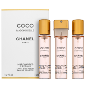 Chanel Coco Mademoiselle - Refill toaletní voda pro ženy 3 x 20 ml