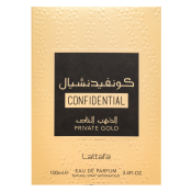 Lattafa Confidential Private Gold Eau de Parfum unisex 100 ml