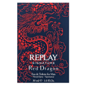 Replay Signature Red Dragon Eau de Toilette for men 30 ml