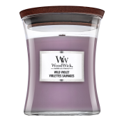 Woodwick Wild Violet scented candle 275 g