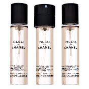 Chanel Bleu de Chanel Parfum - Refill čistý parfém pro muže 3 x 20 ml