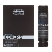 L´Oréal Professionnel Homme Cover 5 barva na vlasy No. 3 Dark Brown 3 x 50 ml