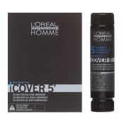 L´Oréal Professionnel Homme Cover 5 barva na vlasy No. 5 Light Brown 3 x 50 ml