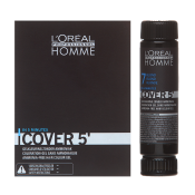 L´Oréal Professionnel Homme Cover 5 barva na vlasy No. 7 Medium Blond 3 x 50 ml