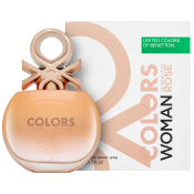 Benetton Colors de Benetton Rose toaletna voda za žene 80 ml