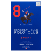 Beverly Hills Polo Club 8 Sport Eau de Toilette voor mannen 100 ml