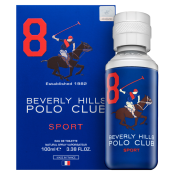 Beverly Hills Polo Club 8 Sport Eau de Toilette voor mannen 100 ml