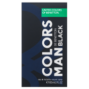 Benetton Colors de Benetton Man Black toaletní voda pro muže 60 ml